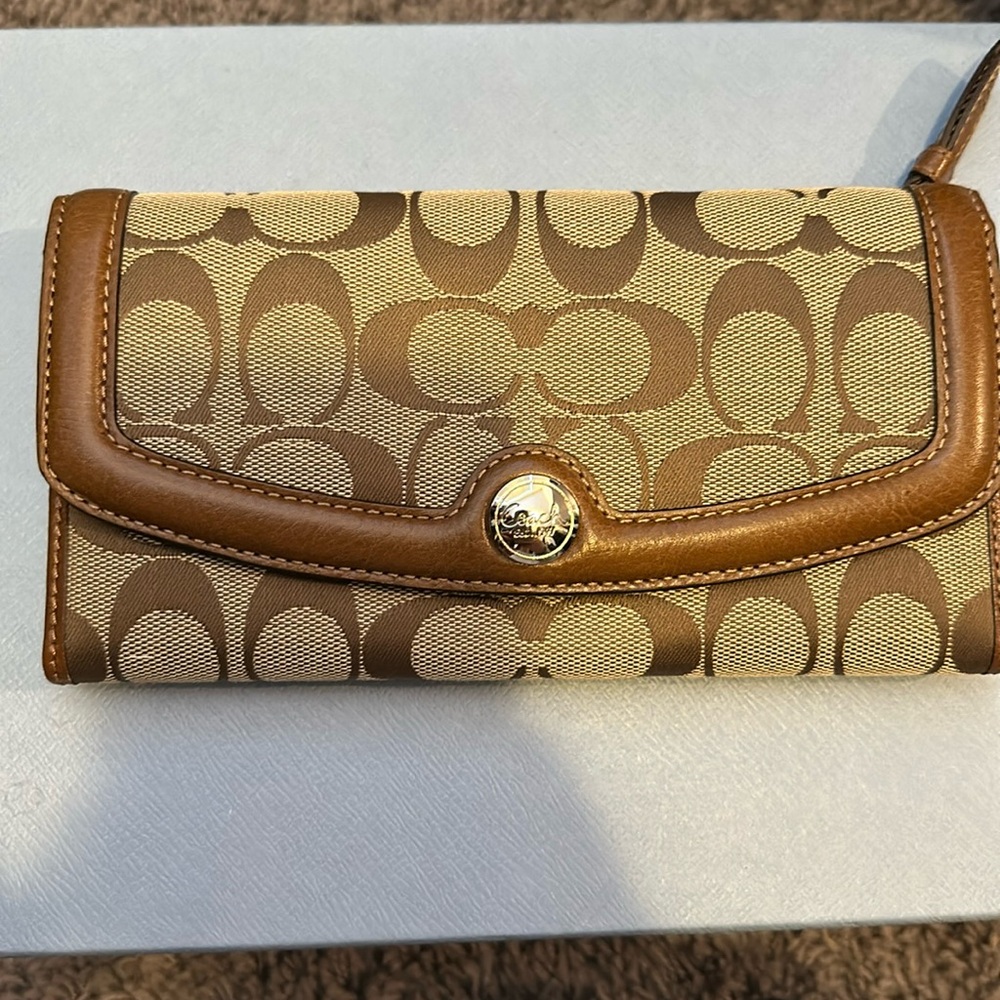 Coach Tan Wallet